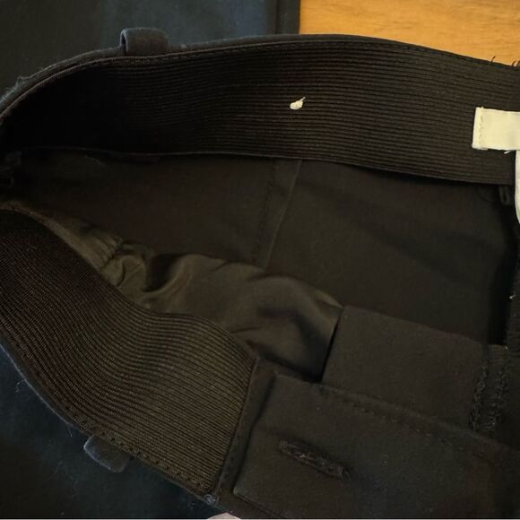 H&M Black Slim Fit Slacks, Size 6 - Picture 12 of 16